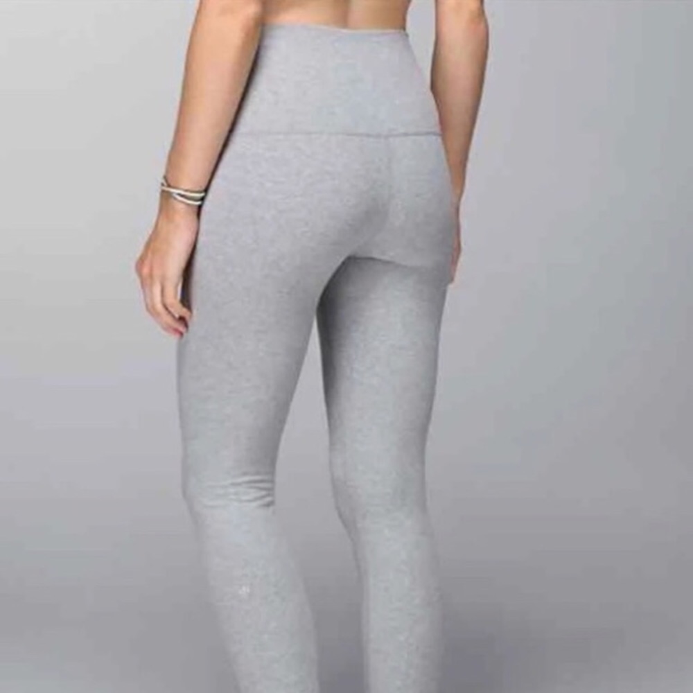 Lululemon high rise practice cotton pants sz 6